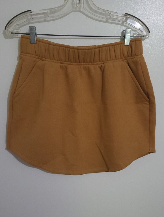 wild fable Dresses & Skirts - Wild Fable Brown Sugar Fleece Mini Skirt Size M